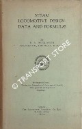 Steam Locomotive Design: Data and Formulæ  by PHILLIPSON, E.A. 